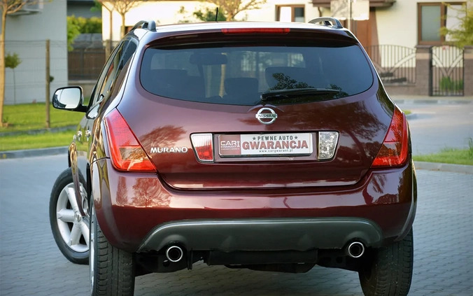 Nissan Murano cena 27900 przebieg: 189000, rok produkcji 2008 z Jeziorany małe 781